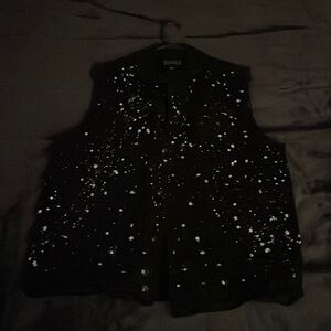 Rude medium punk vest